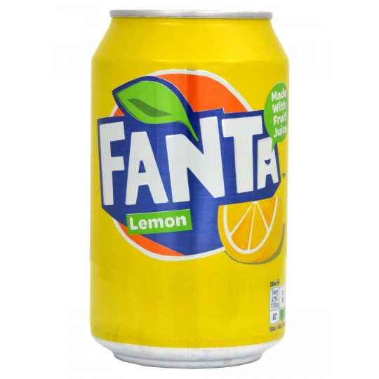 Fanta Lemon 0,33L 3 Fanta Lemon 0,33L