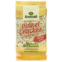 Alnatura Bio Dinkel Cracker Sesam 100G