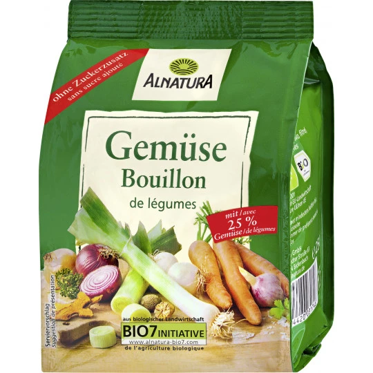 Alnatura Bio Gemüse Bouillon Nachfüllpackung 250G 3 Alnatura Bio Gemüse Bouillon Nachfüllpackung 250G