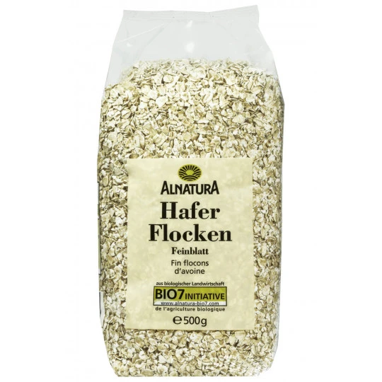 Alnatura Bio Haferflocken Feinblatt Klein 500G 3 Alnatura Bio Haferflocken Feinblatt Klein 500G