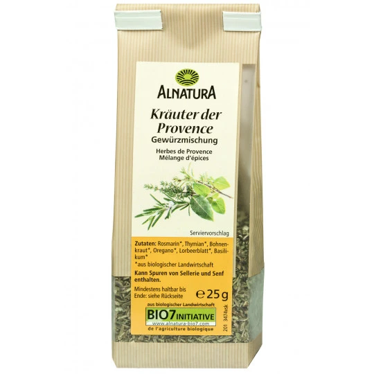 Alnatura Bio Kräuter Der Provence Gewürzmischung 25G 3 Alnatura Bio Kräuter Der Provence Gewürzmischung 25G