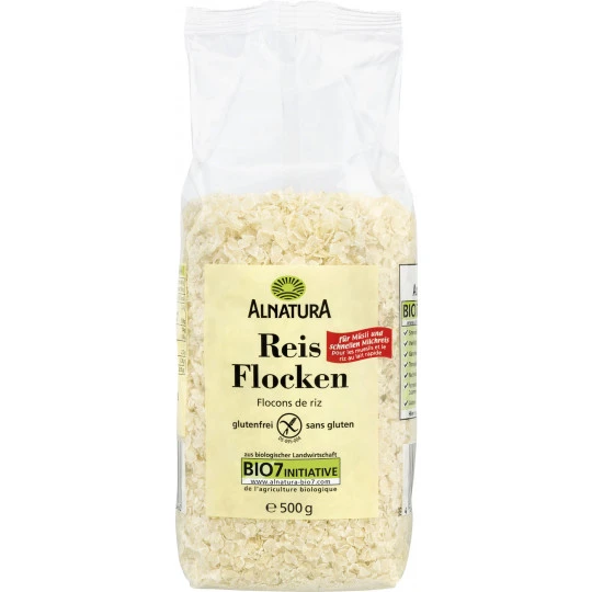 Alnatura Bio Reis Flocken 500G 3 Alnatura Bio Reis Flocken 500G
