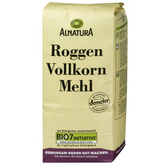 Alnatura Bio Roggenvollkornmehl 1KG 3 Alnatura Bio Roggenvollkornmehl 1KG