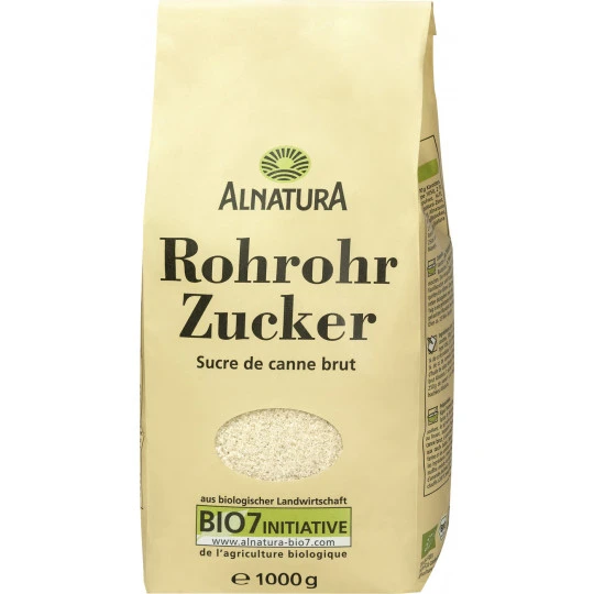 Alnatura Bio Rohrohr Zucker 1KG 3 Alnatura Bio Rohrohr Zucker 1KG