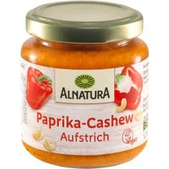Alnatura Bio Paprika-Cashew Aufstrich 125G