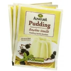Alnatura Bio Pudding Bourbon-Vanille 3ST 120G