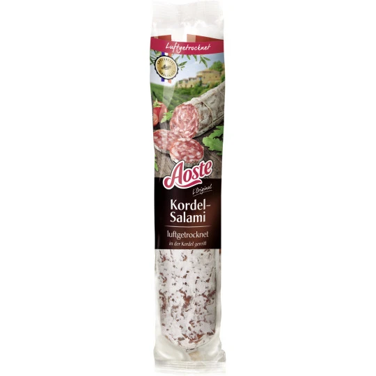 Aoste Kordel-Salami Luftgetrocknet 250G 3 Aoste Kordel-Salami Luftgetrocknet 250G