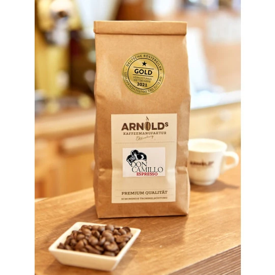 Arnolds Kaffeemanufaktur Don Camillo Espresso 500G 3 Arnolds Kaffeemanufaktur Don Camillo Espresso 500G