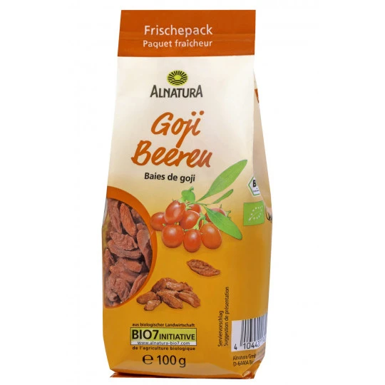 Alnatura Bio Goji Beeren 100G 3 Alnatura Bio Goji Beeren 100G