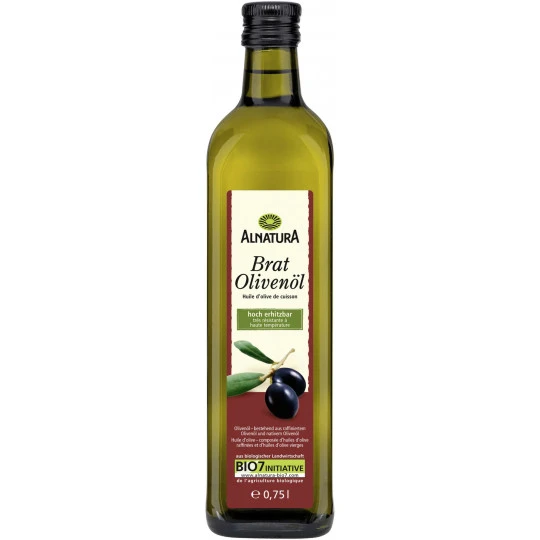 Alnatura Bio Brat Olivenöl 0,75L 3 Alnatura Bio Brat Olivenöl 0,75L