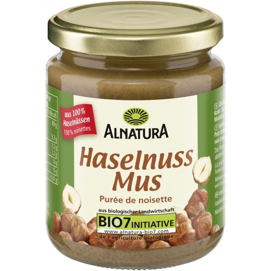 Alnatura Bio Haselnussmus 250G 3 Alnatura Bio Haselnussmus 250G
