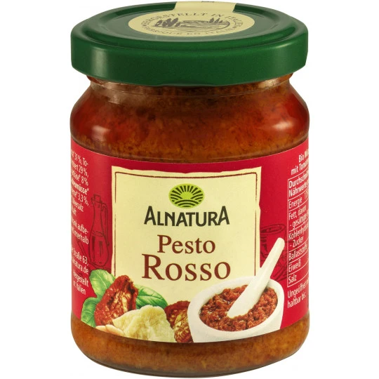 Alnatura Bio Pesto Rosso 120G 3 Alnatura Bio Pesto Rosso 120G