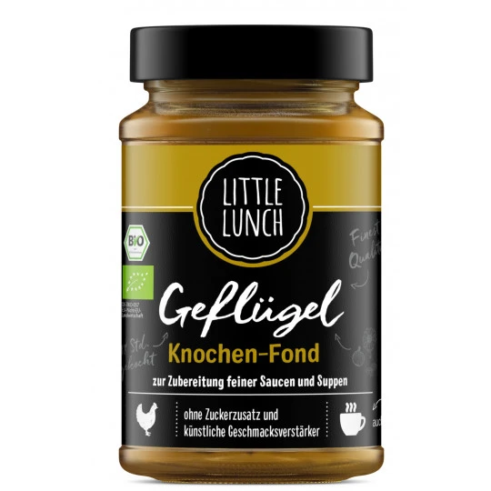 Little Lunch Bio Geflügel Knochen-Fond 400ML 3 Little Lunch Bio Geflügel Knochen-Fond 400ML