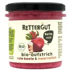 Rettergut Bio Brotaufstrich Rote Beete & Meerrettich 135G