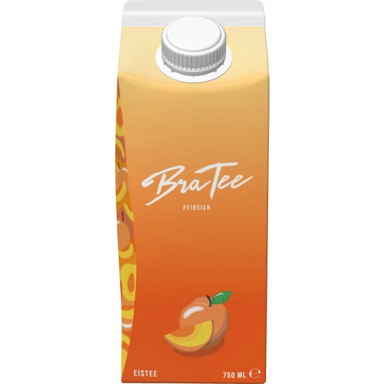 BraTee Pfirsich 0,75L 3 BraTee Pfirsich 0,75L