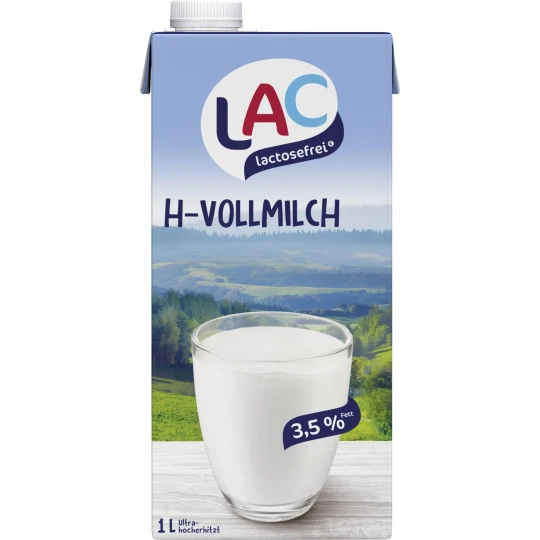 Lactosefrei H-Vollmilch 3,5% 1L 3 Lactosefrei H-Vollmilch 3,5% 1L