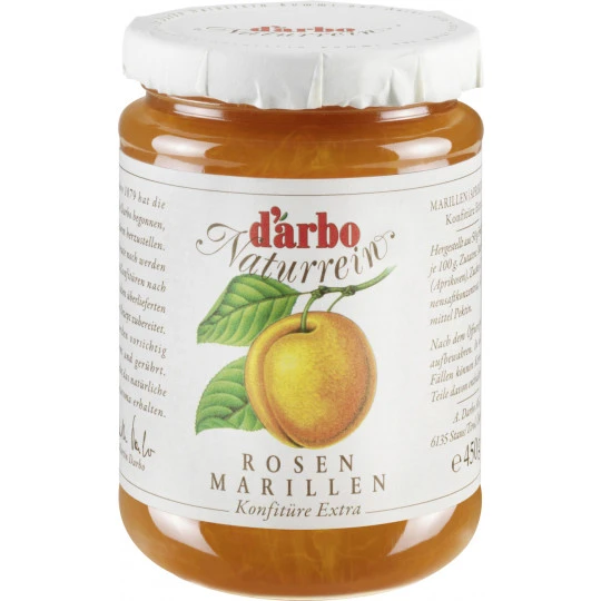 Darbo Konfitüre Extra Rosen-Marillen 450G 3 Darbo Konfitüre Extra Rosen-Marillen 450G