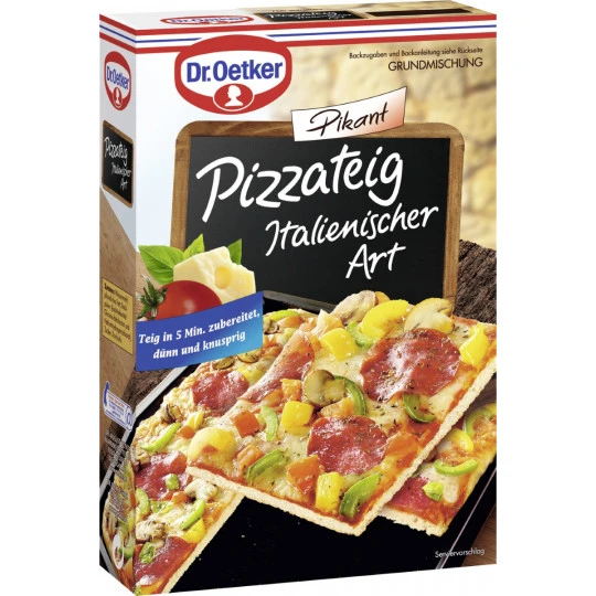 Dr. Oetker Pizzateig Italienischer Art Pikant 320G 3 Dr. Oetker Pizzateig Italienischer Art Pikant 320G
