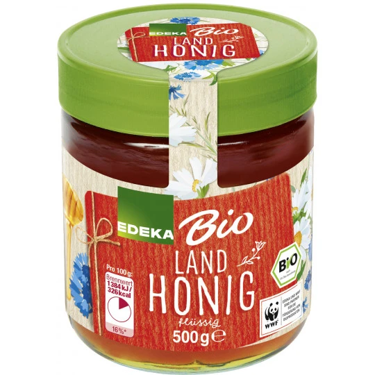 EDEKA Bio Landhonig Flüssig 500G 3 EDEKA Bio Landhonig Flüssig 500G