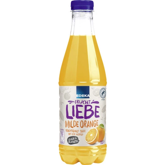 EDEKA Fruchtliebe Milde Orange 1L 3 EDEKA Fruchtliebe Milde Orange 1L