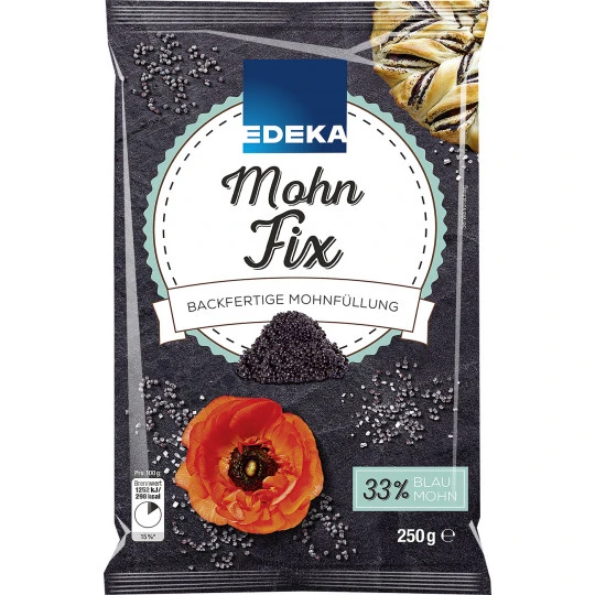 EDEKA Mohnfix 250G 3 EDEKA Mohnfix 250G