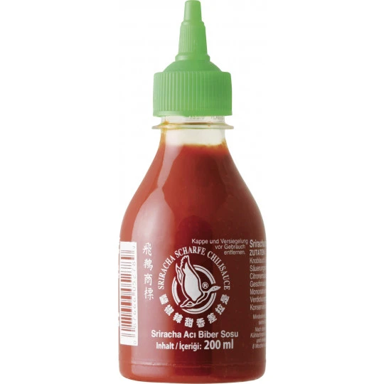 Flying Goose Chilisauce Sriracha Scharf 200ML 3 Flying Goose Chilisauce Sriracha Scharf 200ML