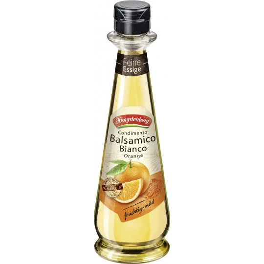 Hengstenberg Balsamico Bianco Mit Orange 250ML 3 Hengstenberg Balsamico Bianco Mit Orange 250ML