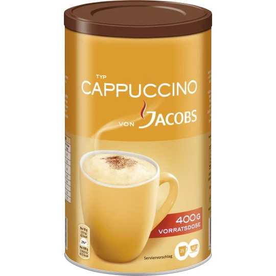 Jacobs Kaffee Instant Cappuccino 400G 3 Jacobs Kaffee Instant Cappuccino 400G