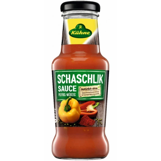 Kühne Schaschlik Sauce 250ML 3 Kühne Schaschlik Sauce 250ML
