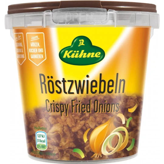 Kühne Röstzwiebeln 100G 3 Kühne Röstzwiebeln 100G