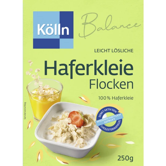 Kölln Balance Haferkleie Flocken 250G 3 Kölln Balance Haferkleie Flocken 250G