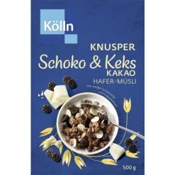 Kölln Müsli Knusper Schoko & Keks Kakao 500G