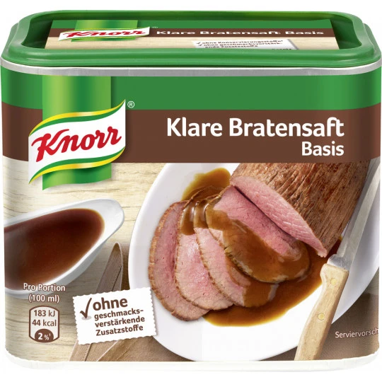 Knorr Klare Bratensaft Basis 235G 3 Knorr Klare Bratensaft Basis 235G