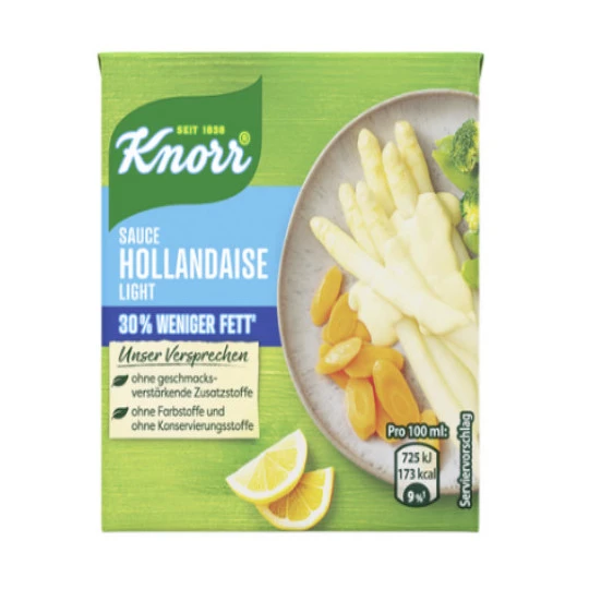 Knorr Sauce Hollandaise Light 250ML 3 Knorr Sauce Hollandaise Light 250ML
