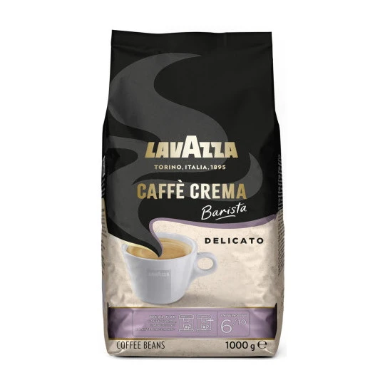 LAVAZZA Barista Caffe Crema Delicato Ganze Bohnen 1KG 3 LAVAZZA Barista Caffe Crema Delicato Ganze Bohnen 1KG