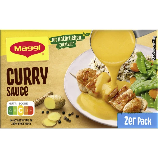 Maggi Curry Sauce Ergibt 2x 250ML 3 Maggi Curry Sauce Ergibt 2x 250ML
