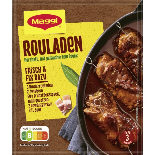 Maggi Fix Rouladen 33G 3 Maggi Fix Rouladen 33G