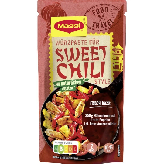 Maggi Food Travel Sweet Chili Style 65G 3 Maggi Food Travel Sweet Chili Style 65G