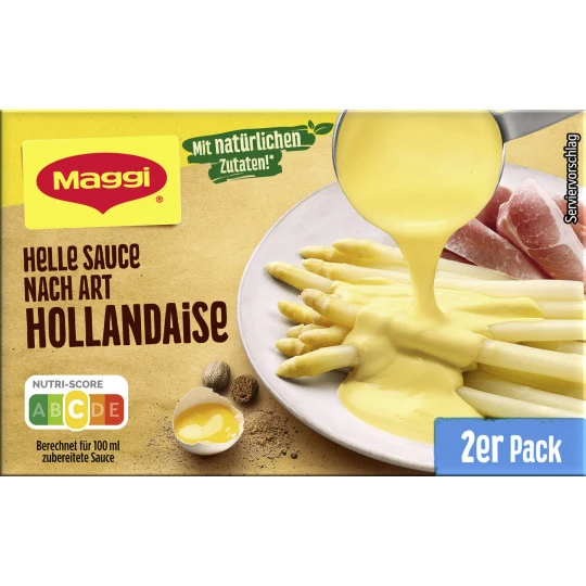 Maggi Helle Sauce Nach Art Hollandaise Ergibt 2x 250ML 3 Maggi Helle Sauce Nach Art Hollandaise Ergibt 2x 250ML