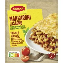 Maggi Idee Für Makkaroni Lasagne 40G