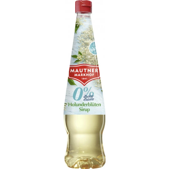 Mautner Markhof Holunderblütensirup Ohne Zuckerzusatz 0,7L 3 Mautner Markhof Holunderblütensirup Ohne Zuckerzusatz 0,7L