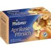 Meßmer Tee Aprikose-Pfirsich 20ST 50G -Kafy Verkaufsgeschäft memer tee aprikosepfirsich 20st 50g