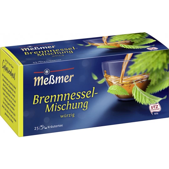 Meßmer Tee Brennnessel-Mischung 25ST 50G 3 Meßmer Tee Brennnessel-Mischung 25ST 50G