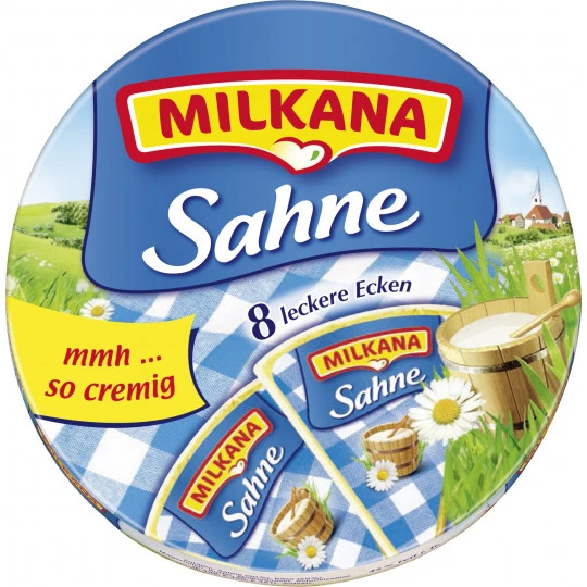 Milkana Sahne Runddose 8ST 200G 3 Milkana Sahne Runddose 8ST 200G
