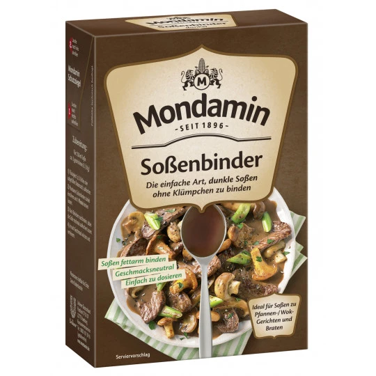 Mondamin Soßenbinder Dunkel 250G 3 Mondamin Soßenbinder Dunkel 250G