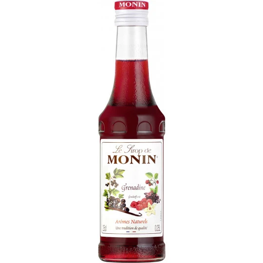 Monin Sirup Grenadine 250ML 3 Monin Sirup Grenadine 250ML