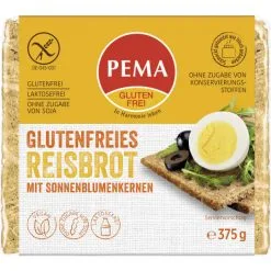 Pema Reis-Brot Glutenfrei 375G