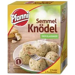 Pfanni Semmelknödel Der Klassiker Im Kochbeutel - 6 Knödel 200G