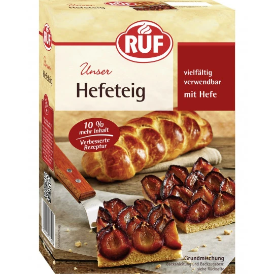 RUF Unser Hefeteig 400G 3 RUF Unser Hefeteig 400G