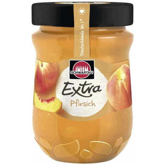 Schwartau Extra Pfirsich 340G 3 Schwartau Extra Pfirsich 340G